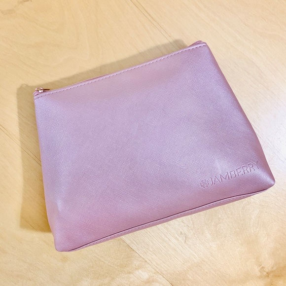 Jamberry Handbags - Jamberry Rose Gold Pouch